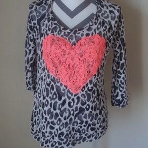 Miss Chevious Lace Detail Top